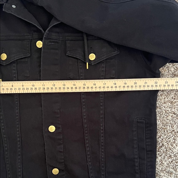 NWOT LRG Men's Lifted Research Collection Hooded Denim Jacket in Size L - Picture 11 of 14